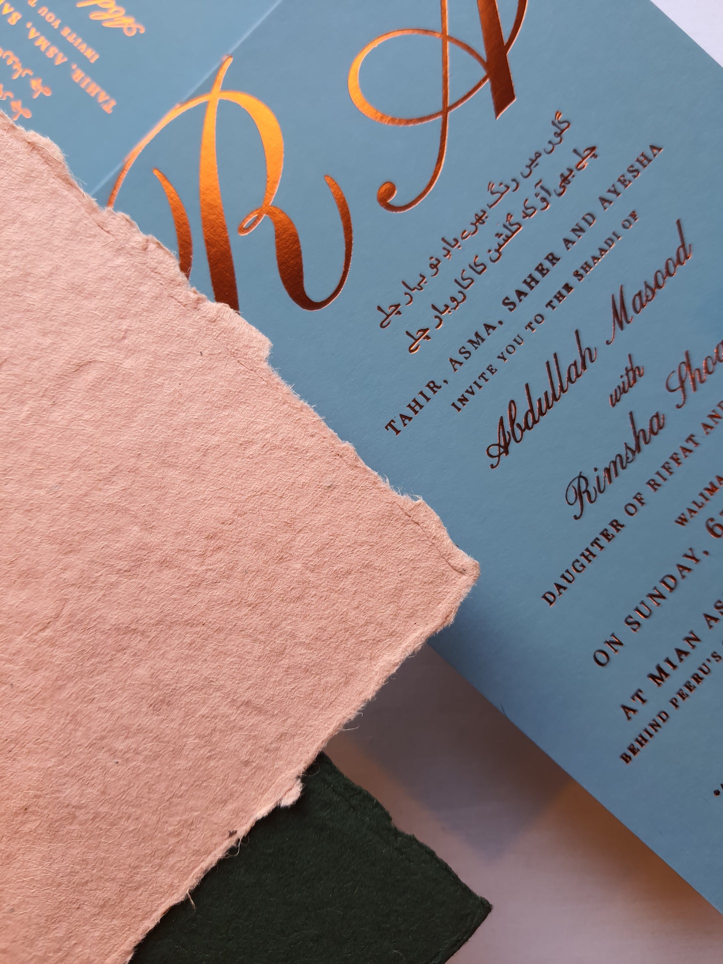 Rose gold Embellishment